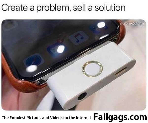 Create a Problem, Sell a Solution Meme