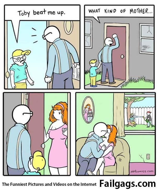 Toby Beat Me Up What Kind of Mother Meme