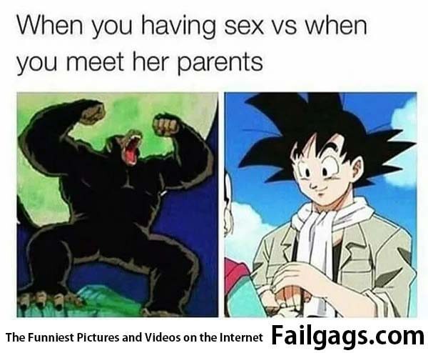 When You Having Sex Vs When You Meet Her Parents Meme