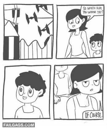 So Which Ride You Wanna Try? Of Course Meme