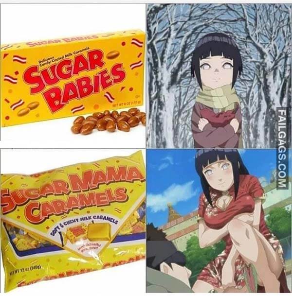 Sugar Babies Vs Sugar Mama Caramels Meme
