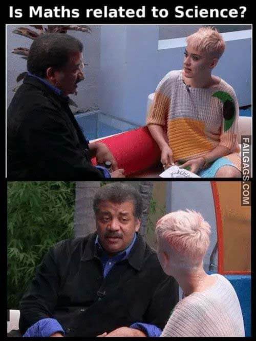 Is Maths Related To Science Meme