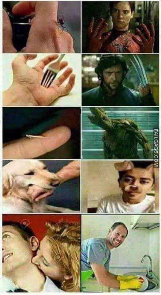 Superhero Get Their Power Meme