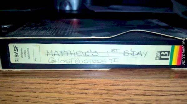 Hands down the best vhs tape in the history of vhs tapes 17 Funny Ways Parents Roasting Their Kids