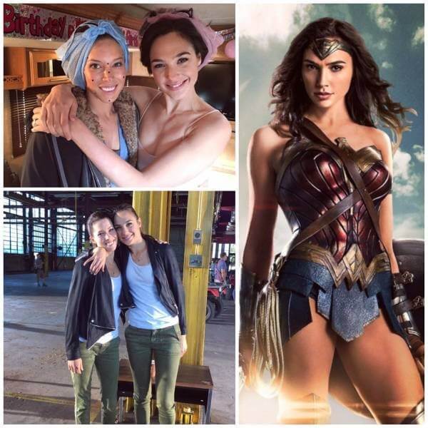 Gal Gadot and Alicia Vela-Bailey, Wonder Woman