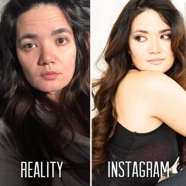 28 Girls on Instagram Vs. Real Life Photos That Are Too Real 
