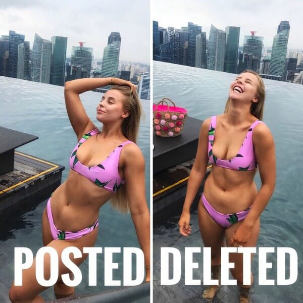 28 Girls on Instagram Vs. Real Life Photos That Are Too Real 