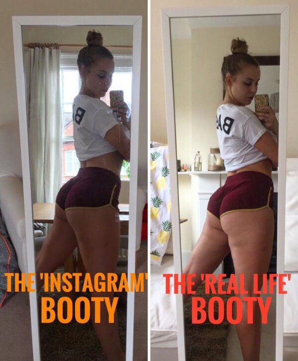 28 Girls on Instagram Vs. Real Life Photos That Are Too Real 
