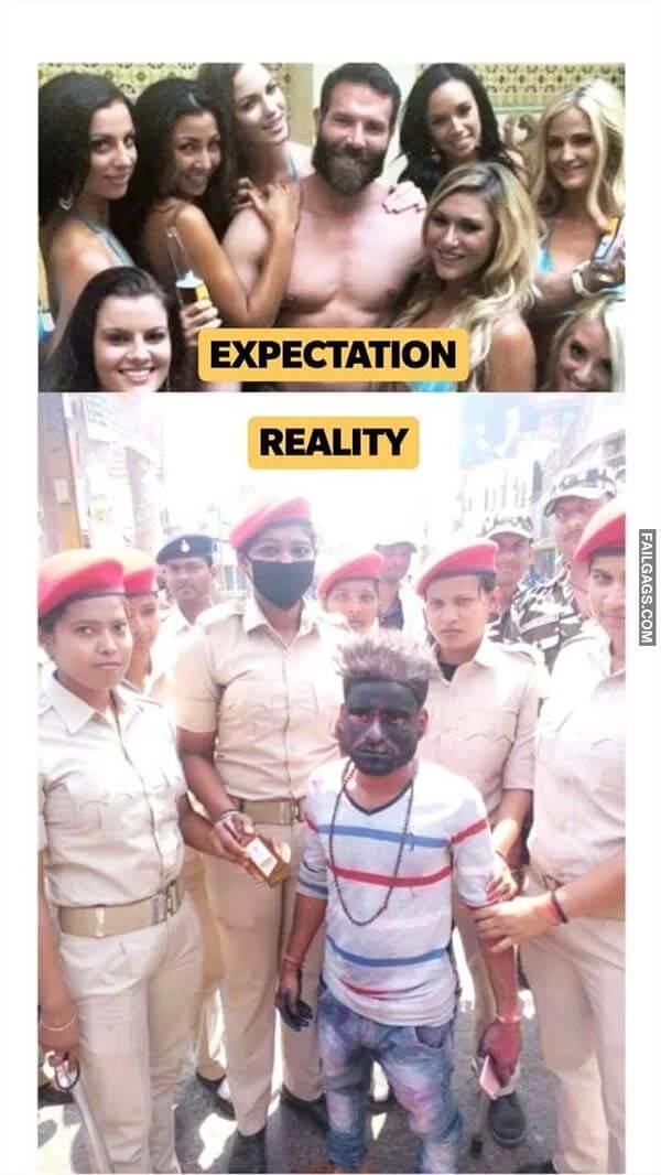 Expectation Vs Reality Meme