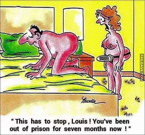 This Has to Stop Louis ! You've Been Out of Prison for Seven Months Now ! Meme