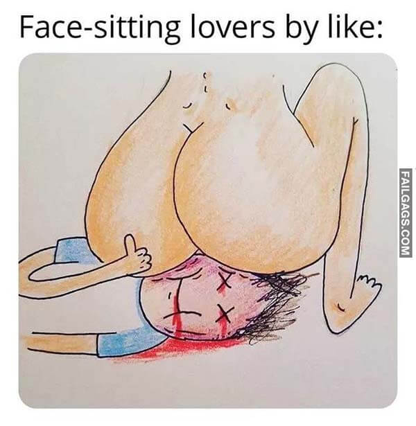 Face-sitting Lovers by Like Meme