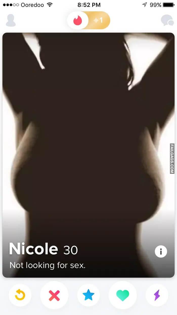 When Women on Tinder Not Looking for Sex Memes