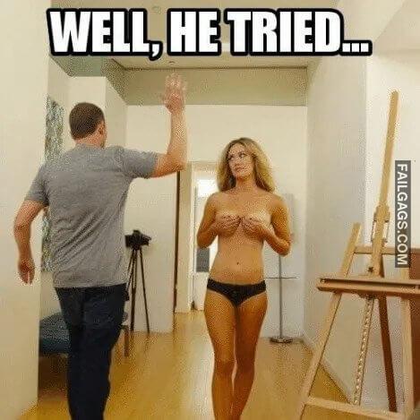 Well at Least He Tried Well He Tried Memes