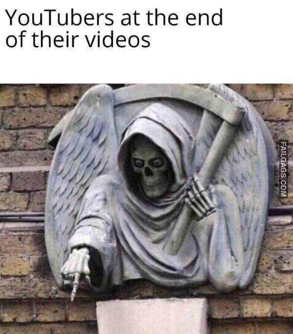 Youtubers at the End of the Videos Memes