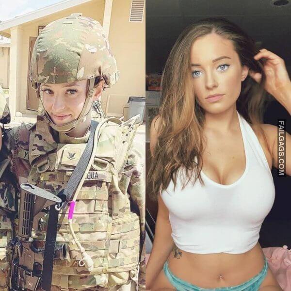 Beautiful Badasses in and Out of Uniform 2