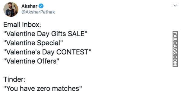 Funny Valentines Day Tweets 12