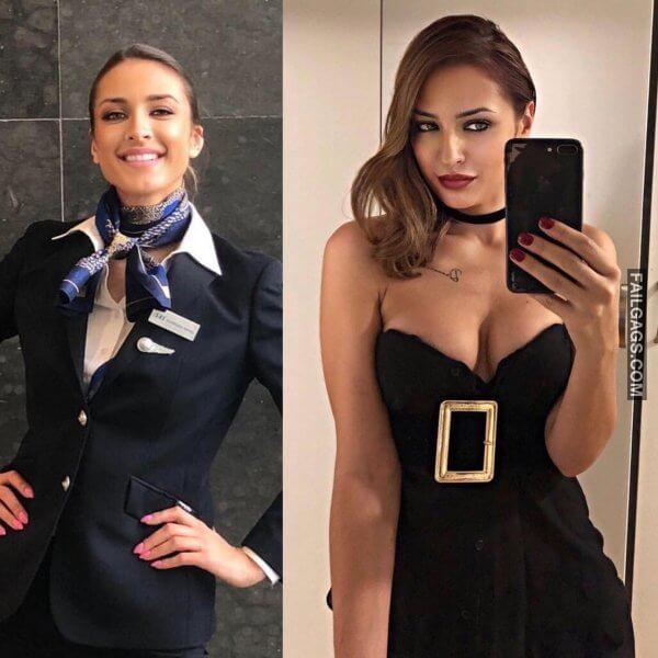 Super Hot Flight Attendants 12