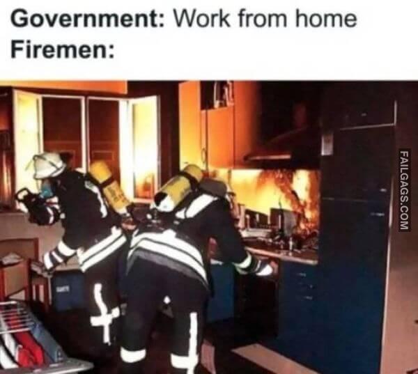 Funny Work From Home Memes 9