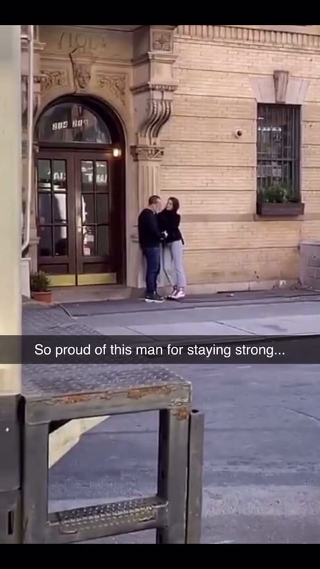 So Proud of This Man for Staying Strong