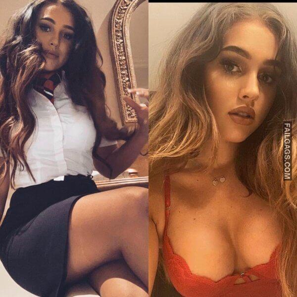 Sexy Flight Attendants with big boobs 12