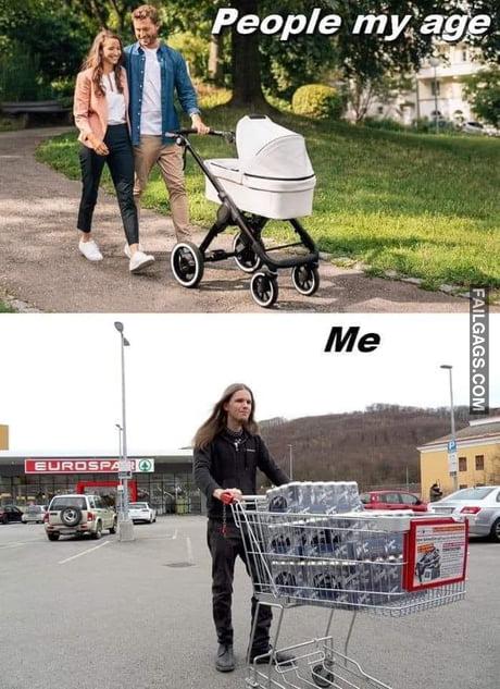 People My Age Vs Me Memes