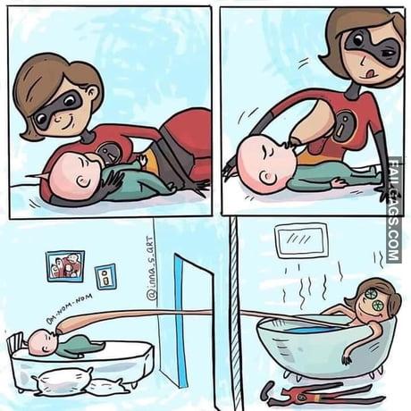 Elastigirl Breastfeeding Memes