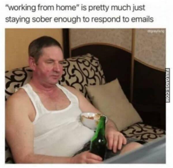 funny Work From Home Memes 6