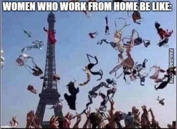 funny Work From Home Memes 7