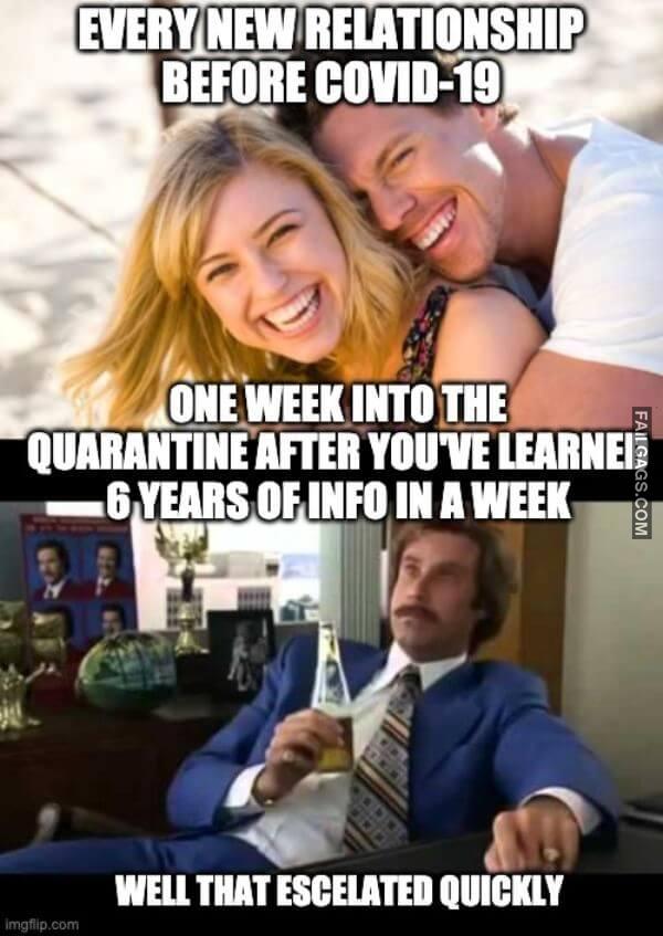 funny Quarantine Dating Memes 21