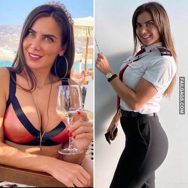 Hot Flight Attendants With Perfect Body 10