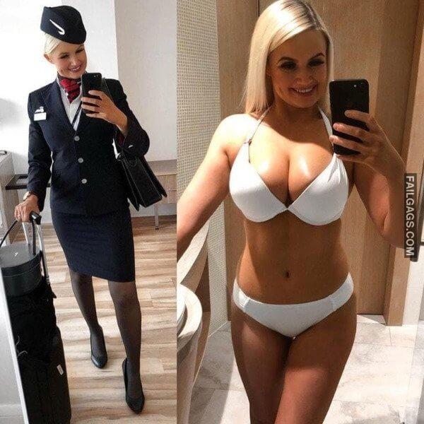 Hot Flight Attendants With Perfect Body 5