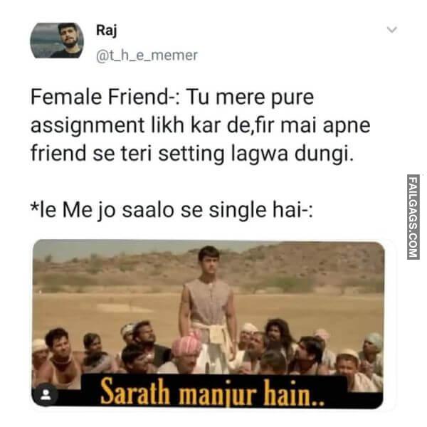 Funny Hindi Memes 9