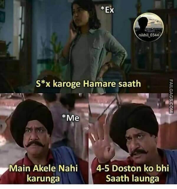 Funny Hindi Non Veg 18 Memes 14