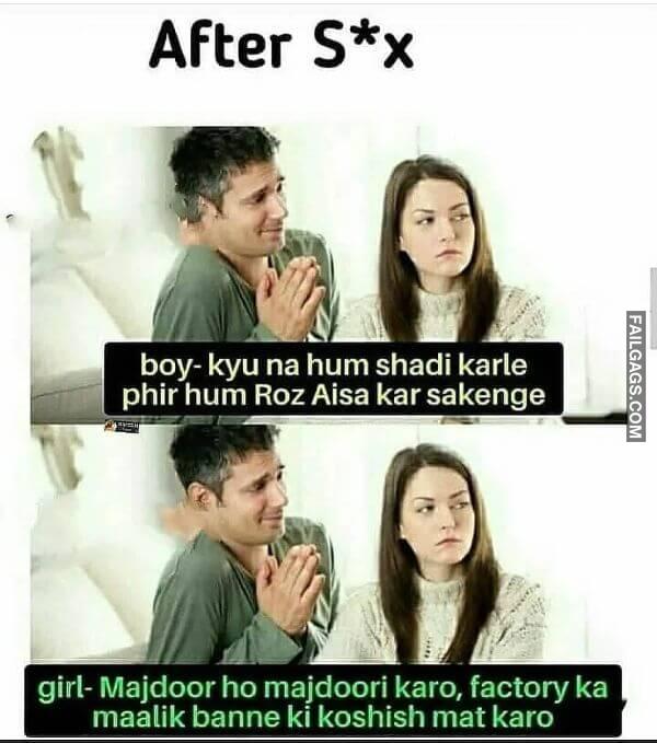 Funny Adult Indian Memes 6