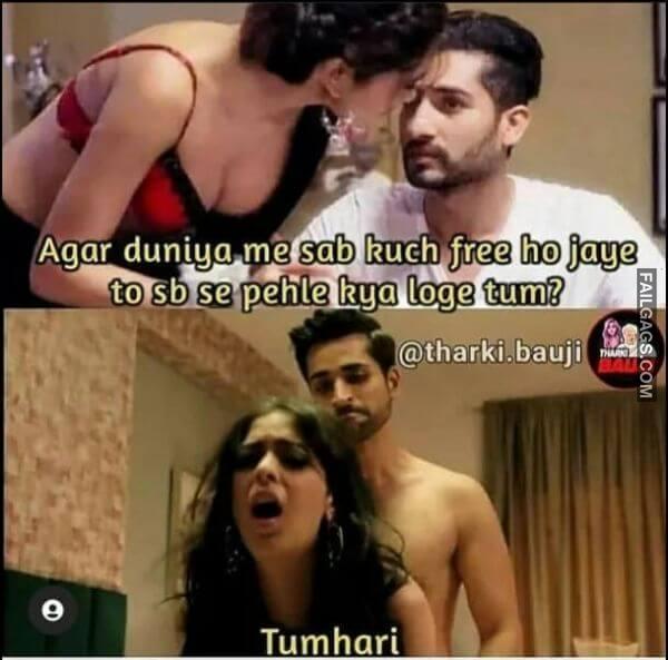 Adult Naughty Double Meaning Indian Memes 6