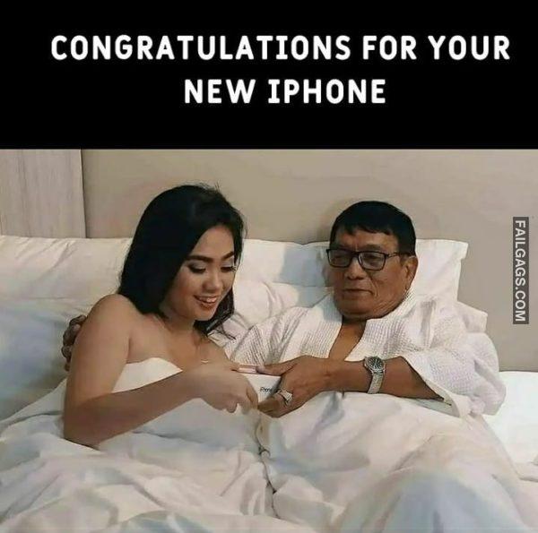 Congratulations for Your New iPhone Funny Adult Memes