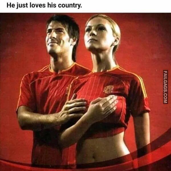 He Just Loves His Country Dirty Memes