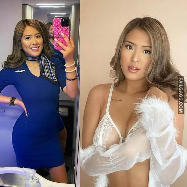 Hot Flight Attendants With Big Boobs 2
