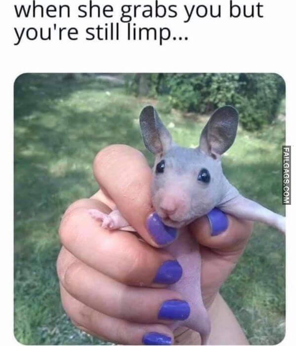 When She Grabs You but Youre Still Limp Dirty Memes