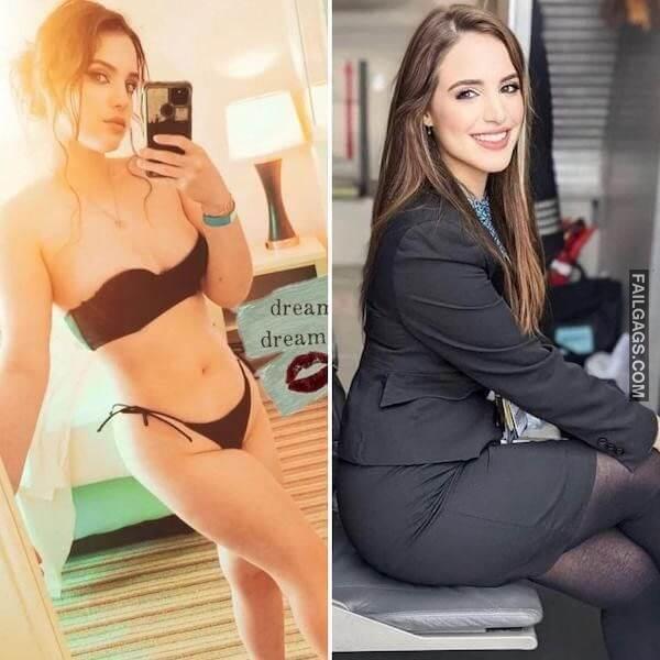 Hot Flight Attendants Showing Sexy Figure 4