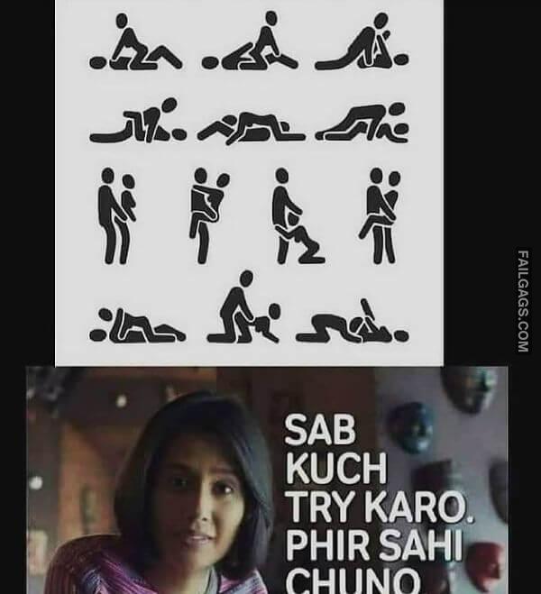 Dirty Double Meaning Memes in Hindi 9