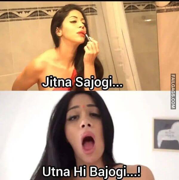 Adult Hindi Memes 9