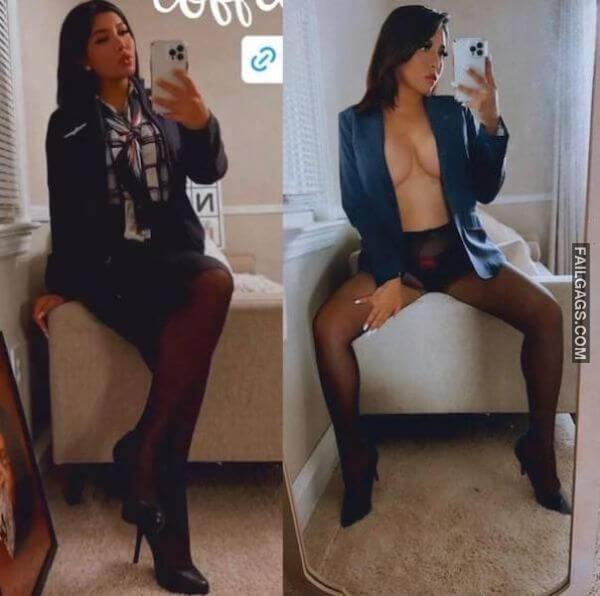 Hot Flight Attendants With Sexy Figure 3